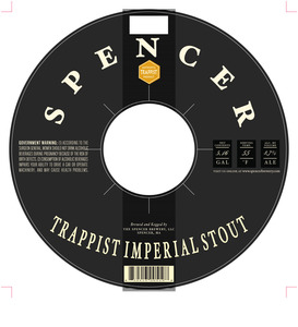 Spencer Trappist Imperial Stout April 2016