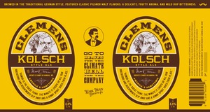 Mark Twain Breweing Company Clemens Kolsch April 2016