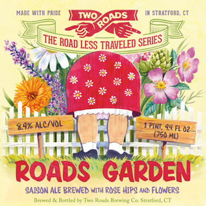 Two Roads Roads Garden April 2016