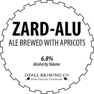 Odell Brewing Company Zard-alu