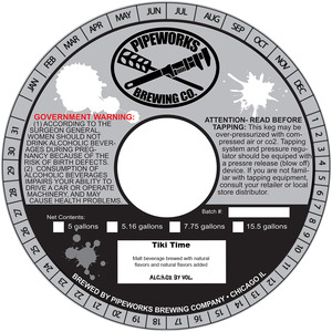Pipeworks Brewing Company Tiki Time