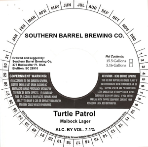 Southern Barrel Brewing Co. Turtle Patrol