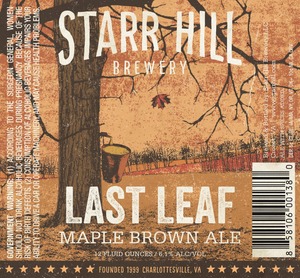 Starr Hill Last Leaf