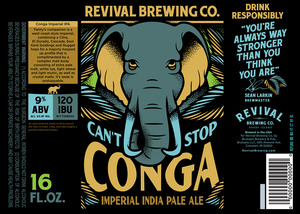 Revival Brewing Co. Conga Imperial IPA