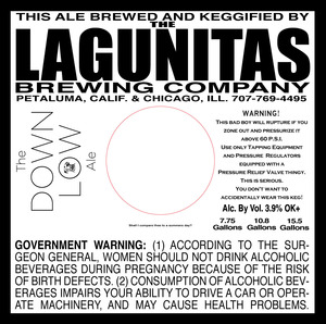 The Lagunitas Brewing Company The Down Low April 2016