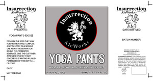 Insurrection Brewing Company Yoga Pants