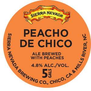 Sierra Nevada Peacho De Chico April 2016