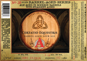 Avery Brewing Co. Certatio Equestris