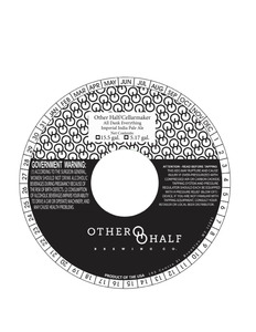 Other Half Brewing Co. All Dank Everything April 2016