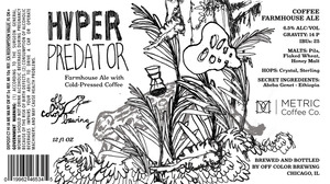 Off Color Brewing Hyper Predator April 2016