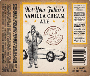 Not Your Father's Vanilla Cream Ale April 2016