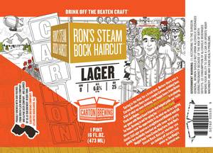 Carton Brewing Co. Ron's Steam Bock Haircut