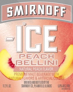 Smirnoff Peach Bellini March 2016