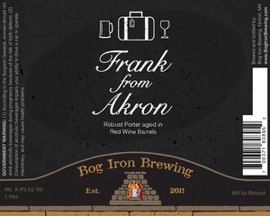 Bog Iron Brewing Frank From Akron April 2016