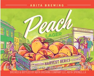 Abita Brewing Company Peach Lager