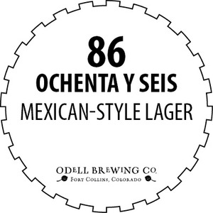 Odell Brewing Company 86 Ochenta Y Seis Mexican-style Lager April 2016