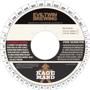 Evil Twin Brewing Kagemand April 2016