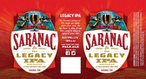 Saranac Legacy IPA April 2016