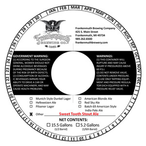 Frankenmuth Sweet Tooth Stout