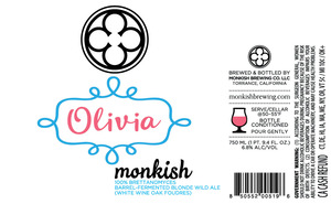 Monkish Brewing Co. Olivia