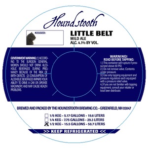 Houndstooth Little Belt Mild Ale