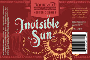 Rohrbach Invisible Sun