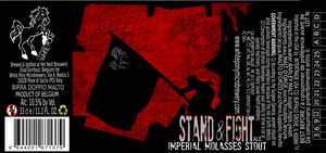 Stand & Fight Imperial Molasses Stout April 2016