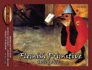 De Proef Brouwerij Flemish Primitive Wild Ale April 2016