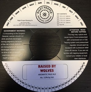 Raised By Wolves Aromatic Pale Ale