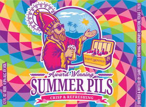 Saint Arnold Brewing Company Summer Pils April 2016