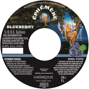 Unibroue ÉphÉmÈre Blueberry