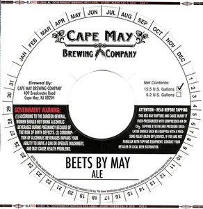 Beets By May Ale April 2016