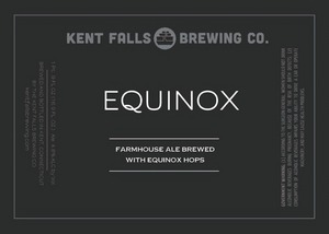 Kent Falls Brewing Co. Equinox