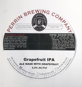 Grapefruit Ipa Ale Made With Grapefruit