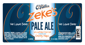 O'fallon Zeke's Pale Ale April 2016