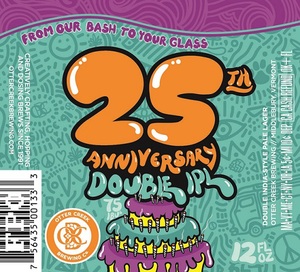 Otter Creek Brewing 25th Anniversary Double Ipl