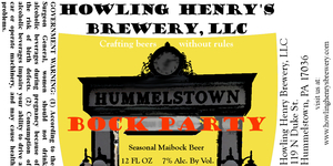 Hummelstown Bock Party Seasonal Maibock Beer April 2016