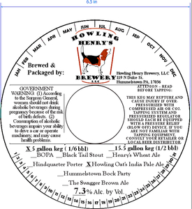 Howl'n Oats India Pale Ale April 2016