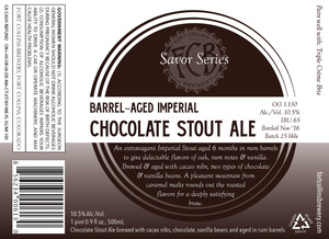 Fort Collins Brewery Barrel-aged Imperial Chocolate Stout