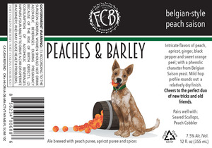 Fort Collins Brewery Peaches & Barley April 2016