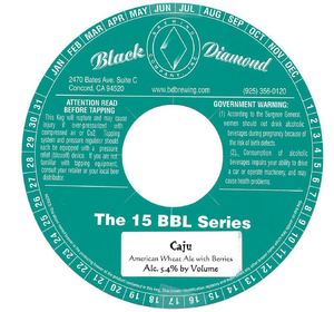 Black Diamond Brewing Company Caju - American Wheat Ale With Berries