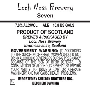 Loch Ness Brewery Seven April 2016