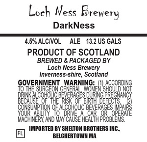 Loch Ness Brewery Darkness