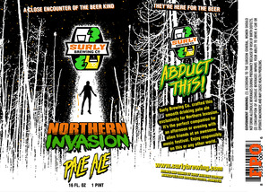 Northern Invasion Pale Ale April 2016