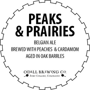 Odell Brewing Company Peaks & Prairies Belgian Ale