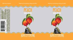 Smuttynose Brewing Co. Peach Short Weisse April 2016