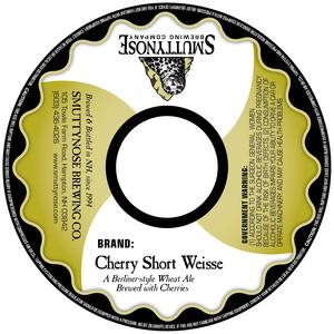 Smuttynose Brewing Co. Cherry Short Weisse