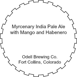 Odell Brewing Company Myrcenary India Pale Ale With Mango And