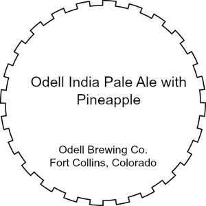 Odell Brewing Company Odell India Pale Ale With Pineapple