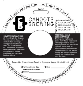 Cahoots Brewing No S'more